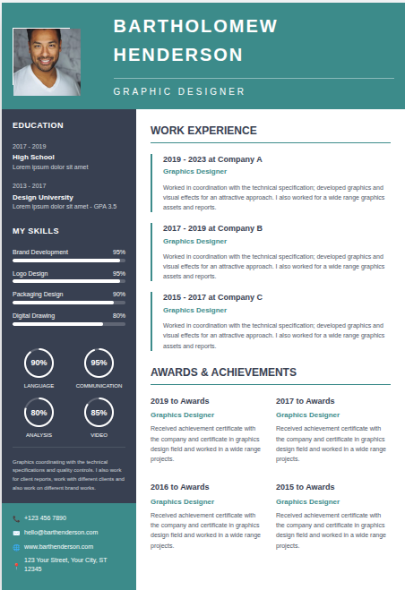 Resume Template Image